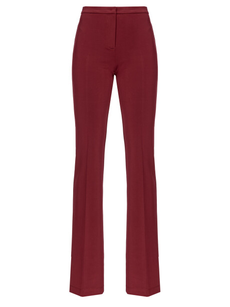 Pantaloni flared in neoprene - 1