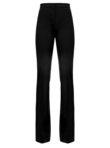 Pantaloni flared in neoprene - 1