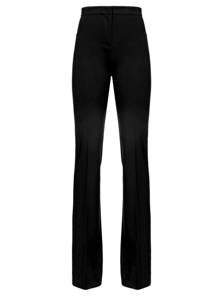 Pantaloni flared in neoprene - 1