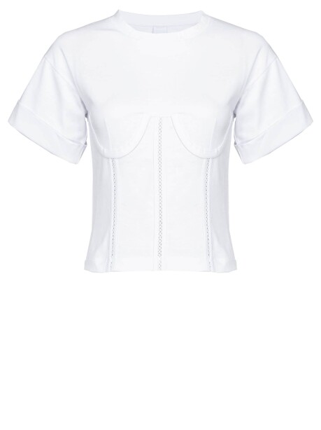 Bustier effect T-shirt - 1