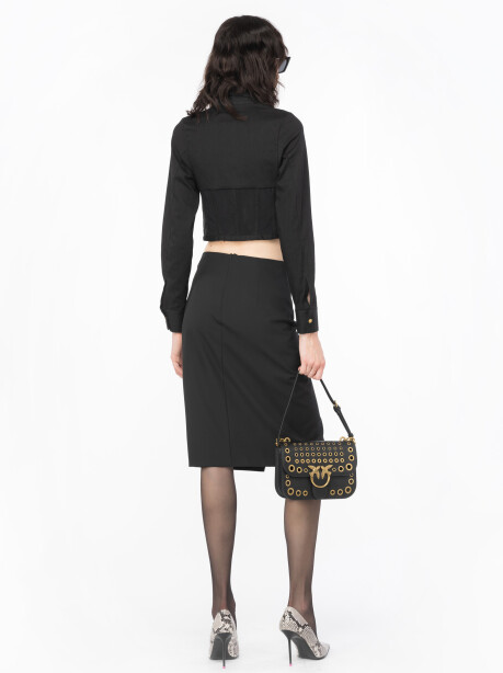 Crossed longuette with side buckle - 5