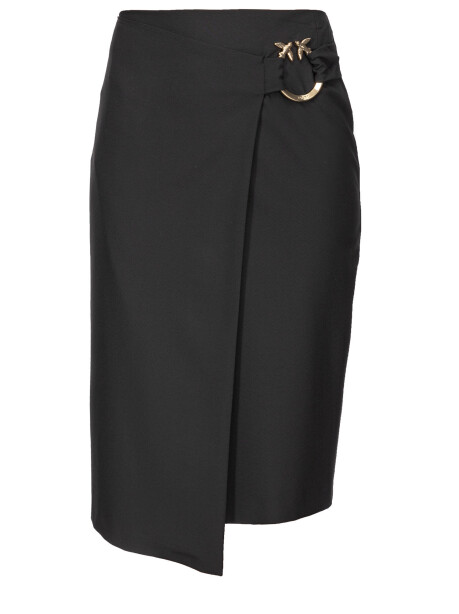 Crossed longuette with side buckle - 1