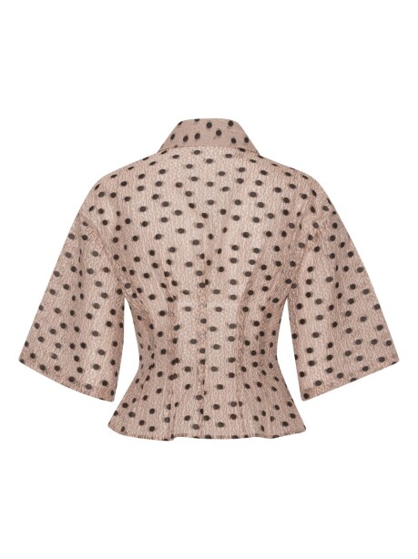 Polka dot patterned shirt - 2