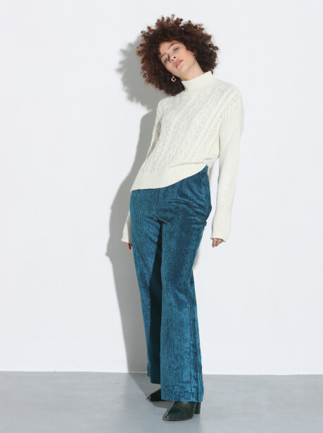 Cable-knit pullover - 4