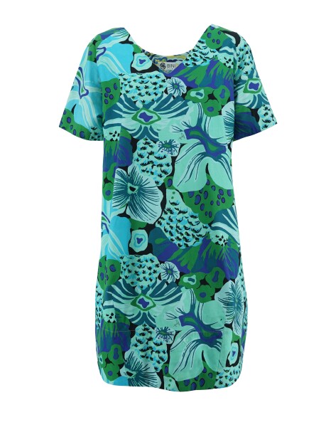 A-line patterned garden dress - 1