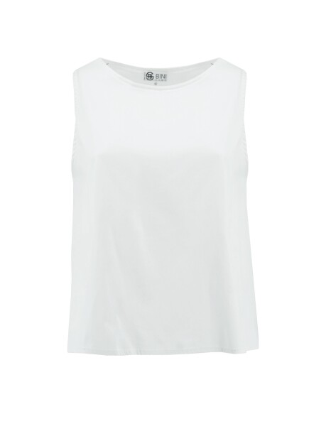 Blusa giromanica in cotone - 1