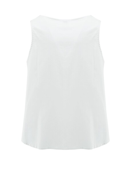 Cotton armhole blouse - 2