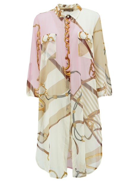 Patterned shirt model caftan - 1