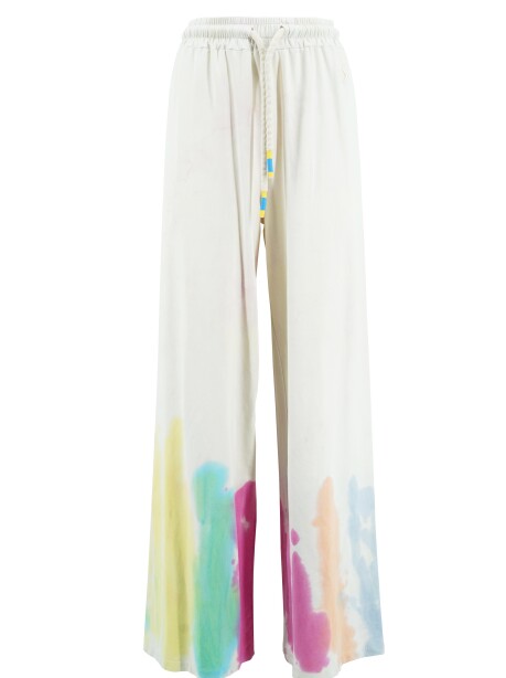 Gipsy dress with multicolored embroidery - 1
