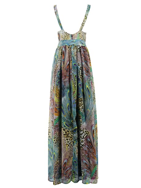 Printed long dress - 2