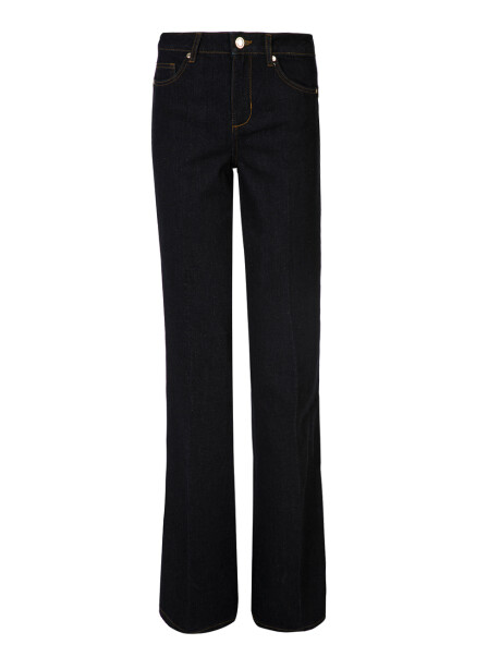 Flared jeans with fitted leg - 1