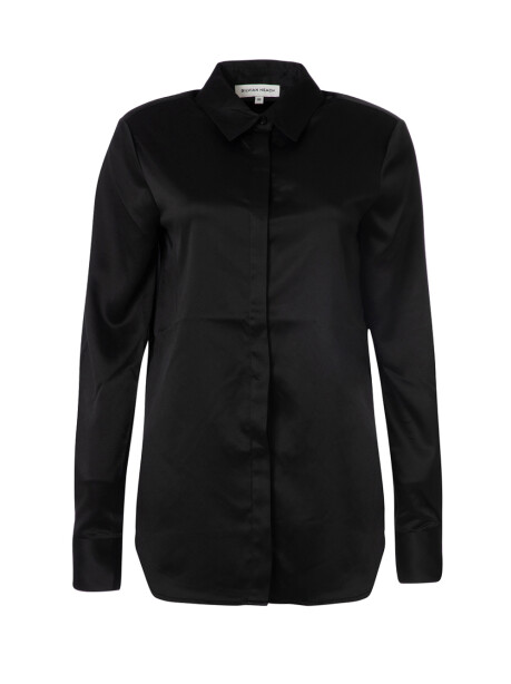 Fluid satin-effect shirt - 1