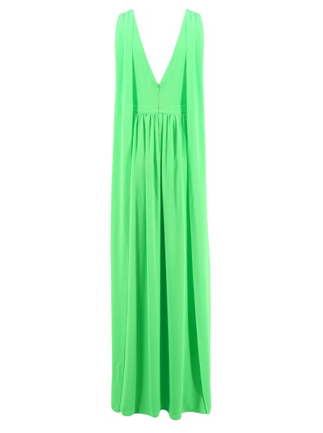 Long dress with side slits on the shoulders - 2