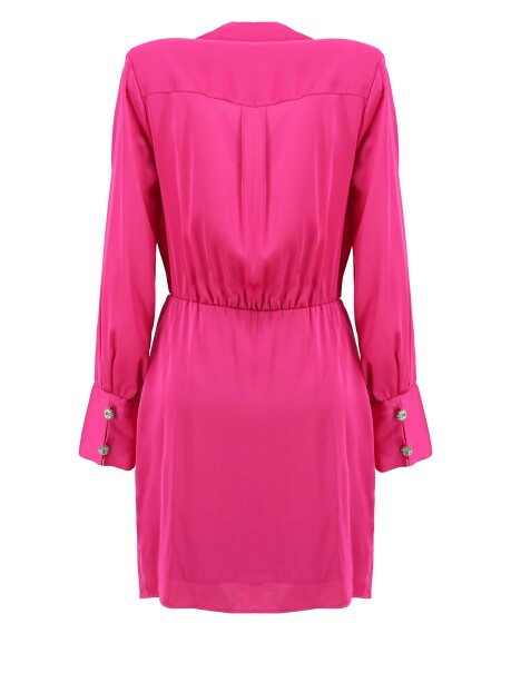 Short dress with jewel buttons - 2