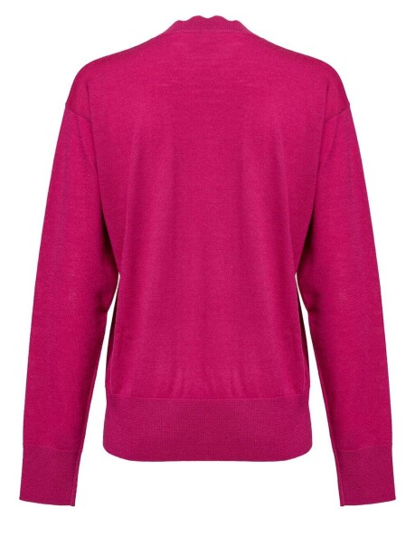 V-neck pullover with embroidery - 2