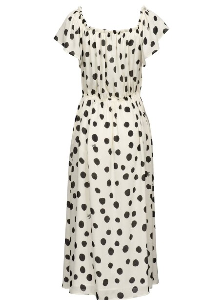 Vestito midi a pois - 2