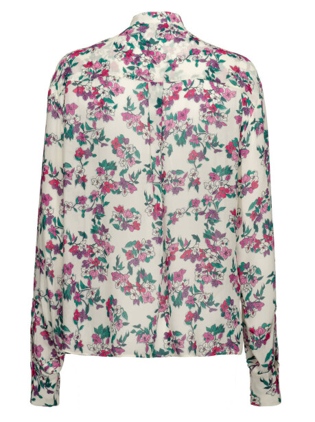 Blusa in georgette stampa floreale - 2