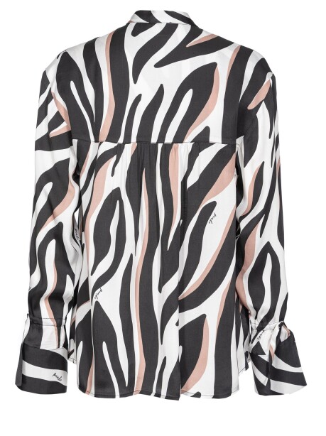 Abstract animal print effect blouse - 2
