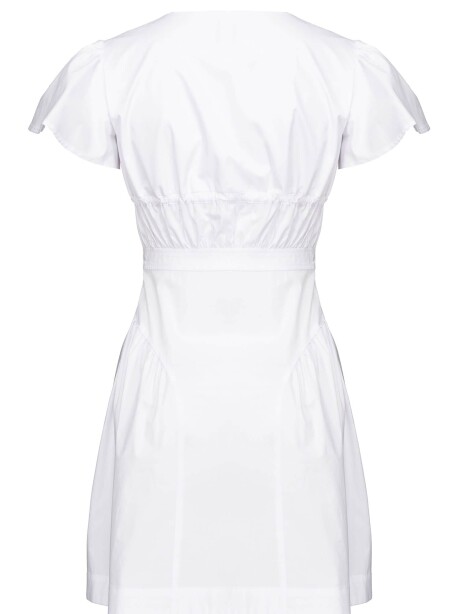 Short dress in cotton poplin - 2