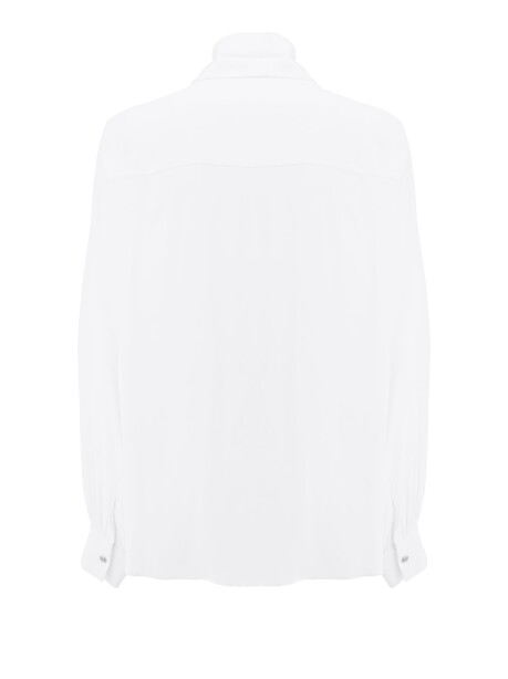 Silk shirt with sash - 2