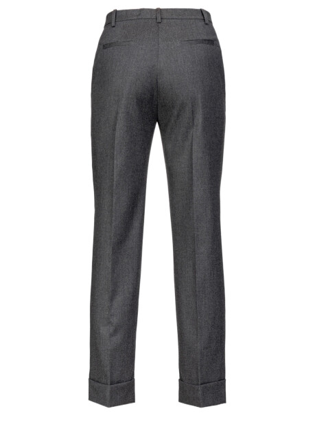Pantaloni modello classico in flanella - 2