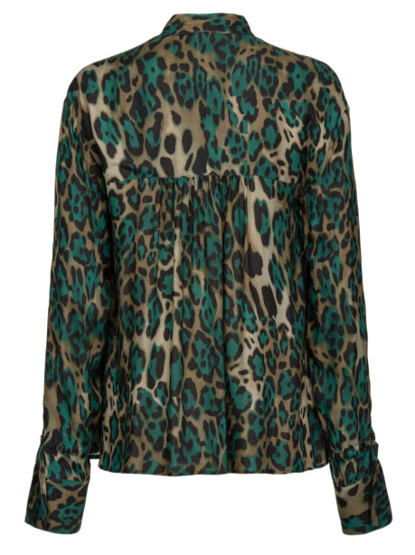 Blusa stampa maculata - 2