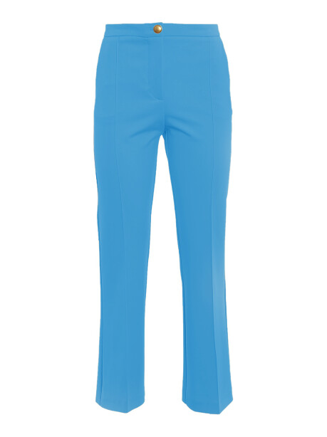 Trousers in scuba fabric stitch - 1