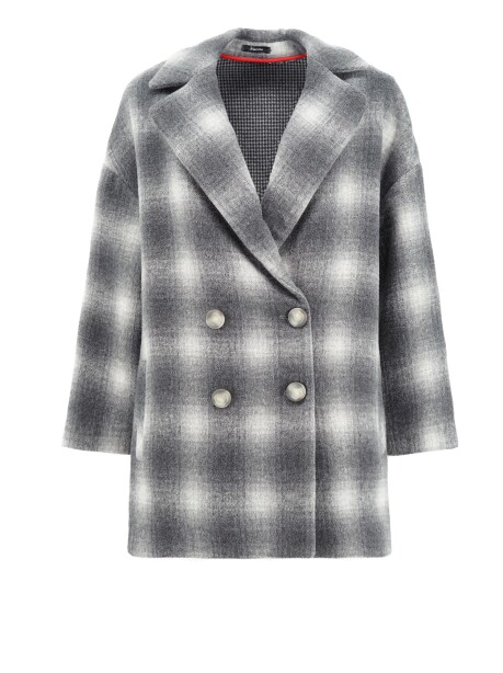 Cappotto fantasia check - 1