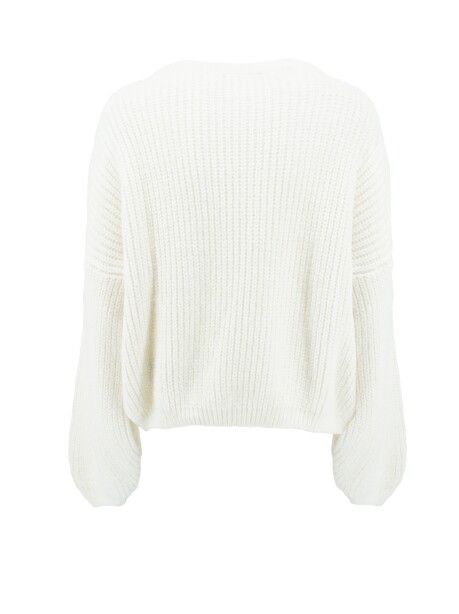 Ribbed mohair blend crewneck sweater - 2