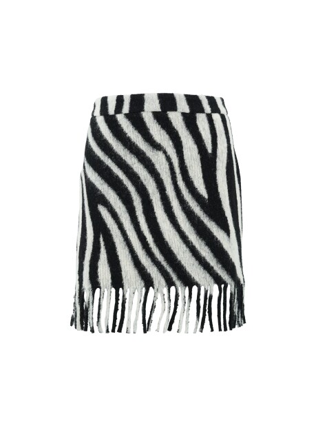 Mini skirt with fringes - 2