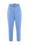 Pantaloni cigarette-fit con cintura - 1