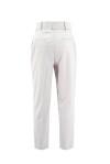 Pantaloni cigarette-fit con cintura - 2