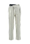 Striped trousers with contrasting bustier - 1