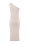 Ribbed one shoulder dress - 2