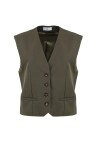 Gilet con bottoni - 1