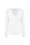 Camicia ad incrocio in lino - 1