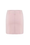 Fluid miniskirt with slit - 2