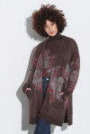 Maxi Cardigan a fantasia floreale - 2
