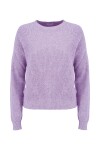 Crewneck worked in corncob stitch - 1