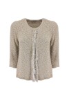 Chanel-model cardigan with patterned thread - 1