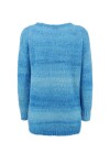 Maxi sweater in alpaca and mohair blend - 2