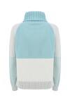Cashmere blend inlay turtleneck - 2