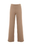 Straight knit trousers - 1