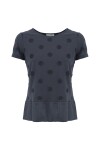 T-Shirt mezza manica con pois - 1