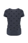 Short sleeve t-shirt with polka dots - 2