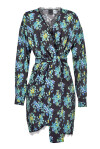 Floral dress with belt - 1