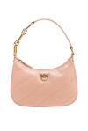 Mini Half Moon Bag quilted effect - 1