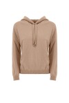 Hooded sweater in wool and cashmere - 1