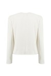 Blazer con scollo sciallato - 2