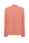 Blusa con fusciacca e maniche a campana - 2